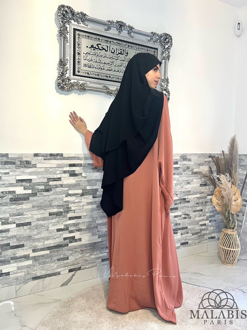 ABAYA - ROBE LONGUE | ROSE SAUMON