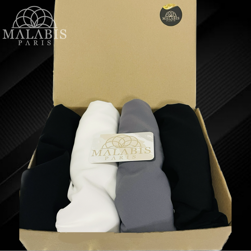 BOX HIJAB - SOIE DE MEDINE OU MOUSSELINE